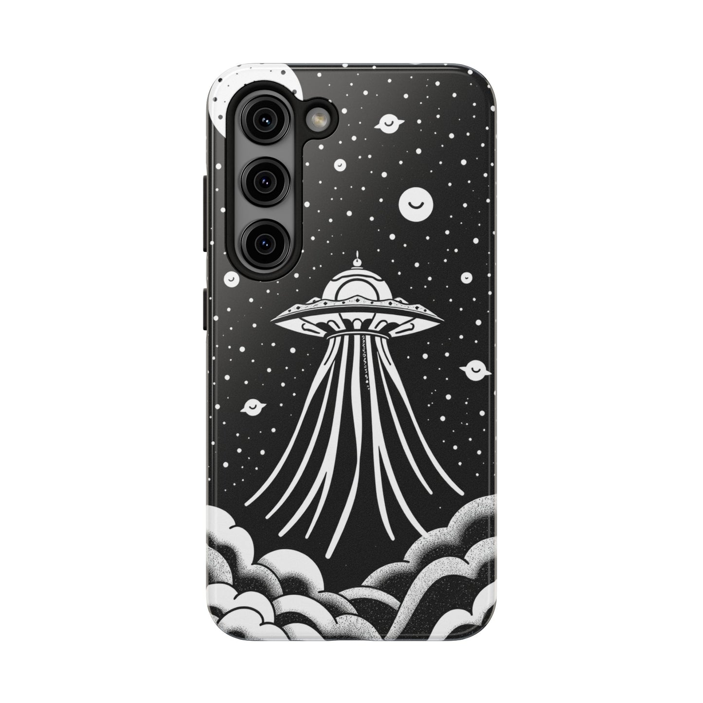 Galaxy UFO Tough Phone Case - Durable Protection with Unique Space Design