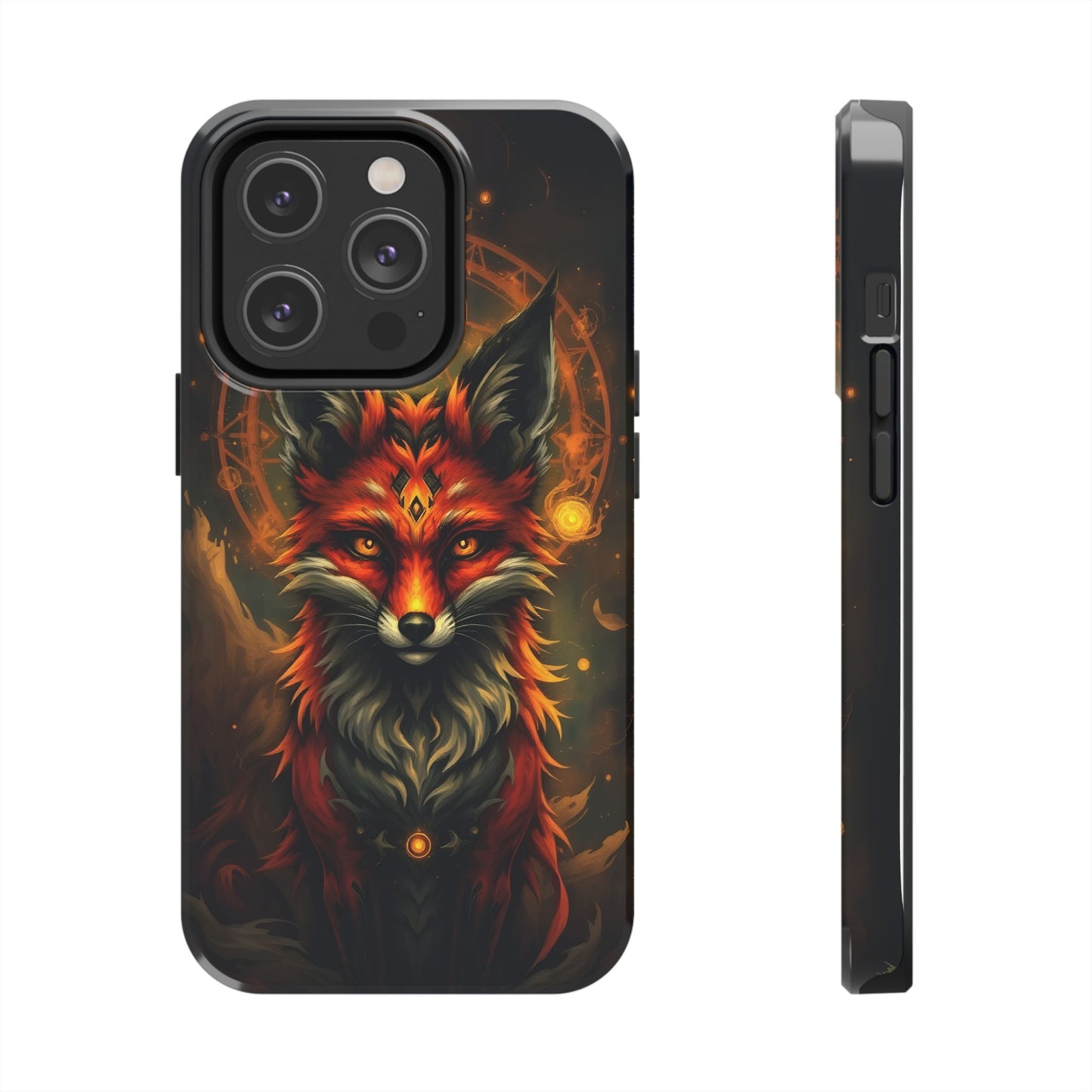 Mystical Fox Tough Phone Case - Durable Protection with Enchanting Design - for iPhone