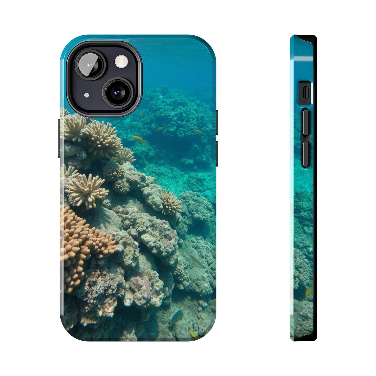 Coral Reef Tough Phone Case - Ocean Vibes Protection for Adventure Lovers