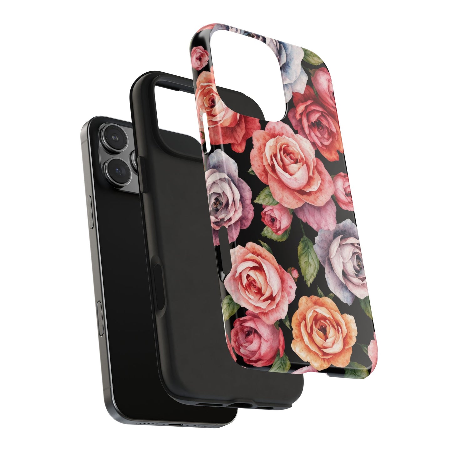 Elegant Floral Tough Phone Case - Perfect for Nature Lovers - for iPhone