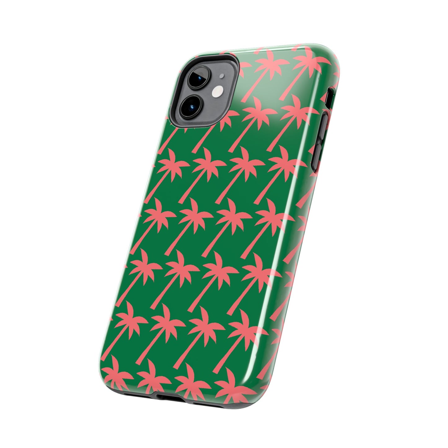 Tropical Palm Pattern for Beach Lovers - Tough Phone Case - for iPhone
