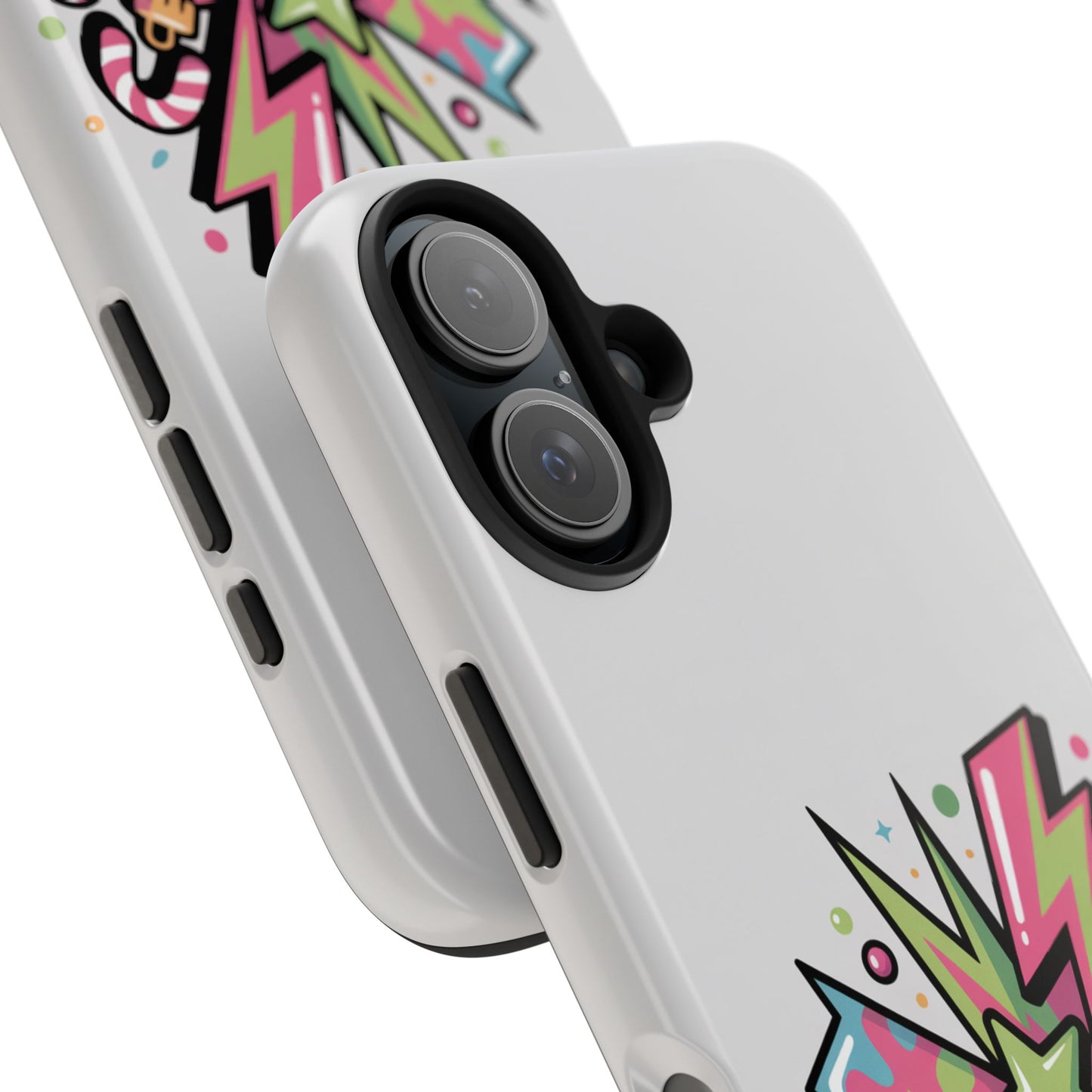 Colorful Explosion Retro Christmas Tough Phone Case