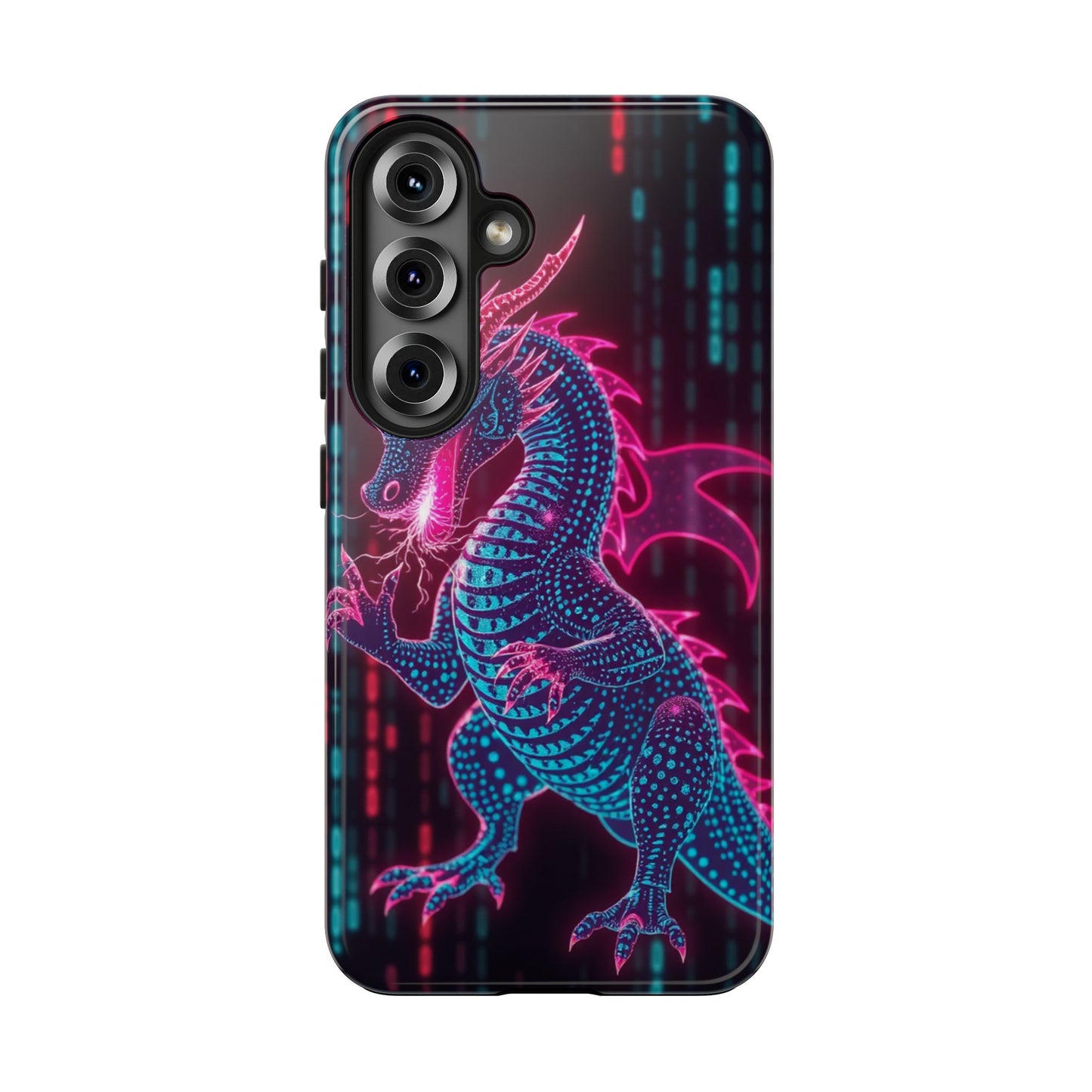 Electrifying Dragon Phone Case - Tough, Stylish Protection for Fantasy Lovers