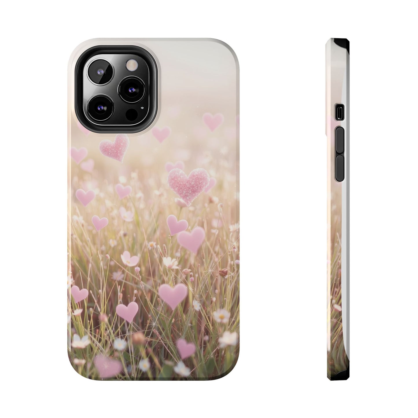 Romantic Hearts Tough Phone Case - Perfect for Lovers and Celebrations