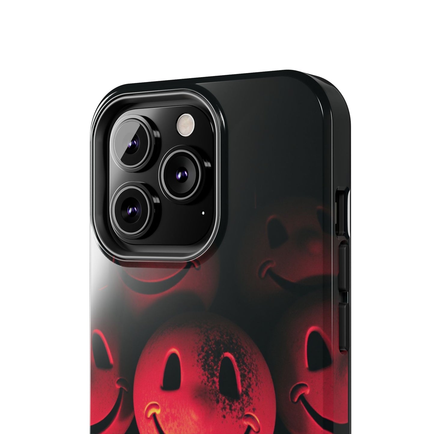 Smiley Face Tough Phone Case - Durable Protection with Fun Design