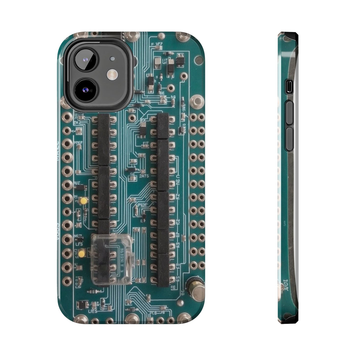 Old Circuits Design Tough Phone Case - for iPhone
