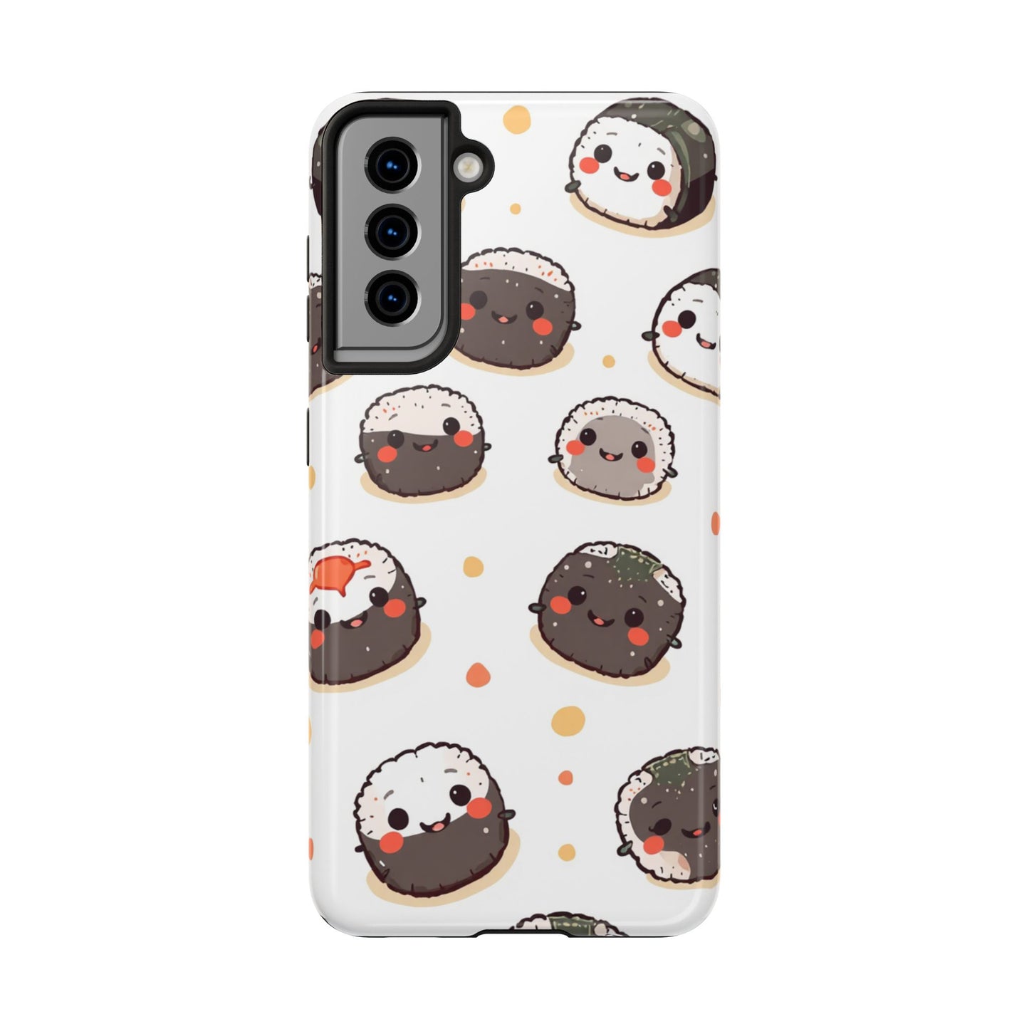 Cute Sushi Tough Phone Case - Kawaii Design for Food Lovers