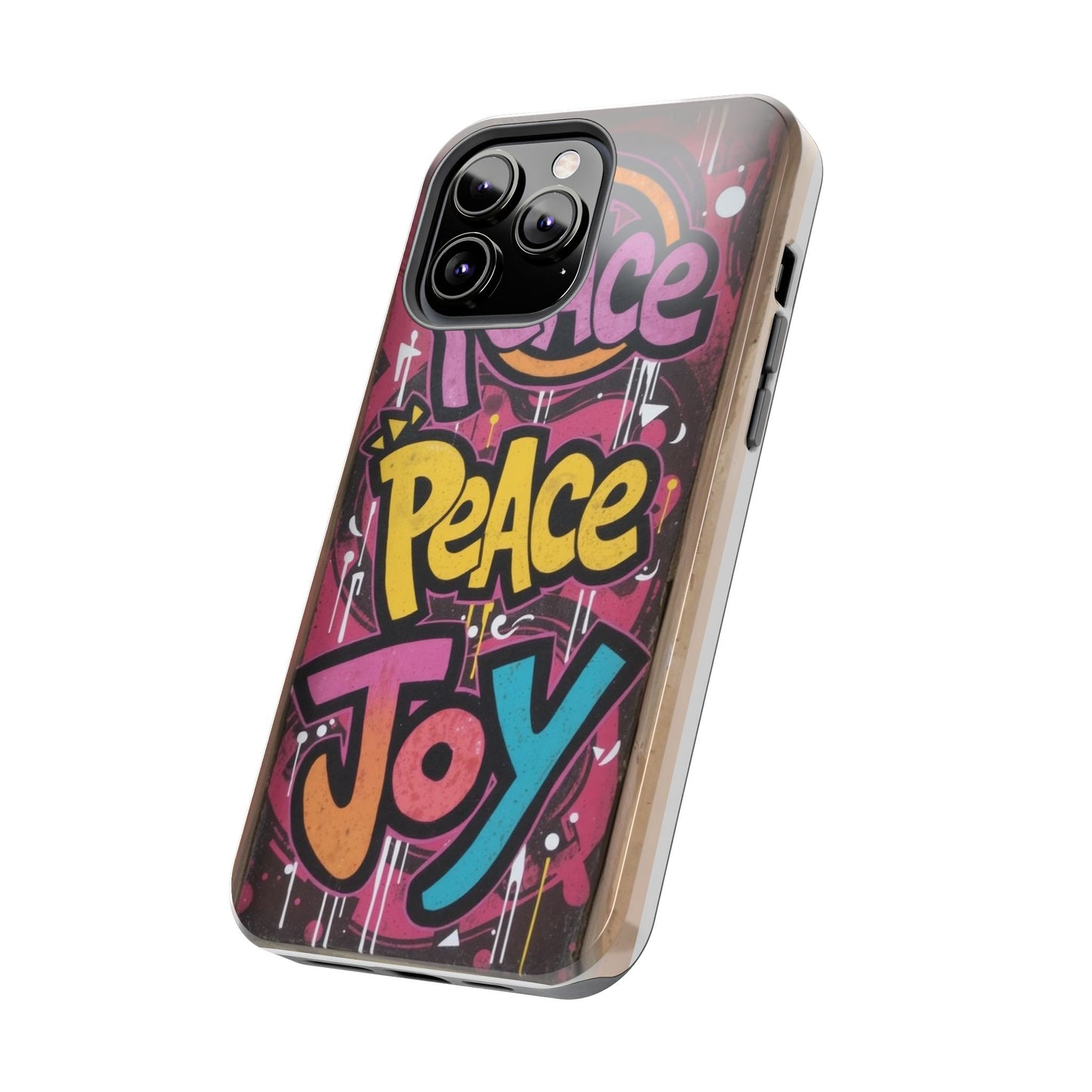 Colorful Peace Joy Tough Phone Case
