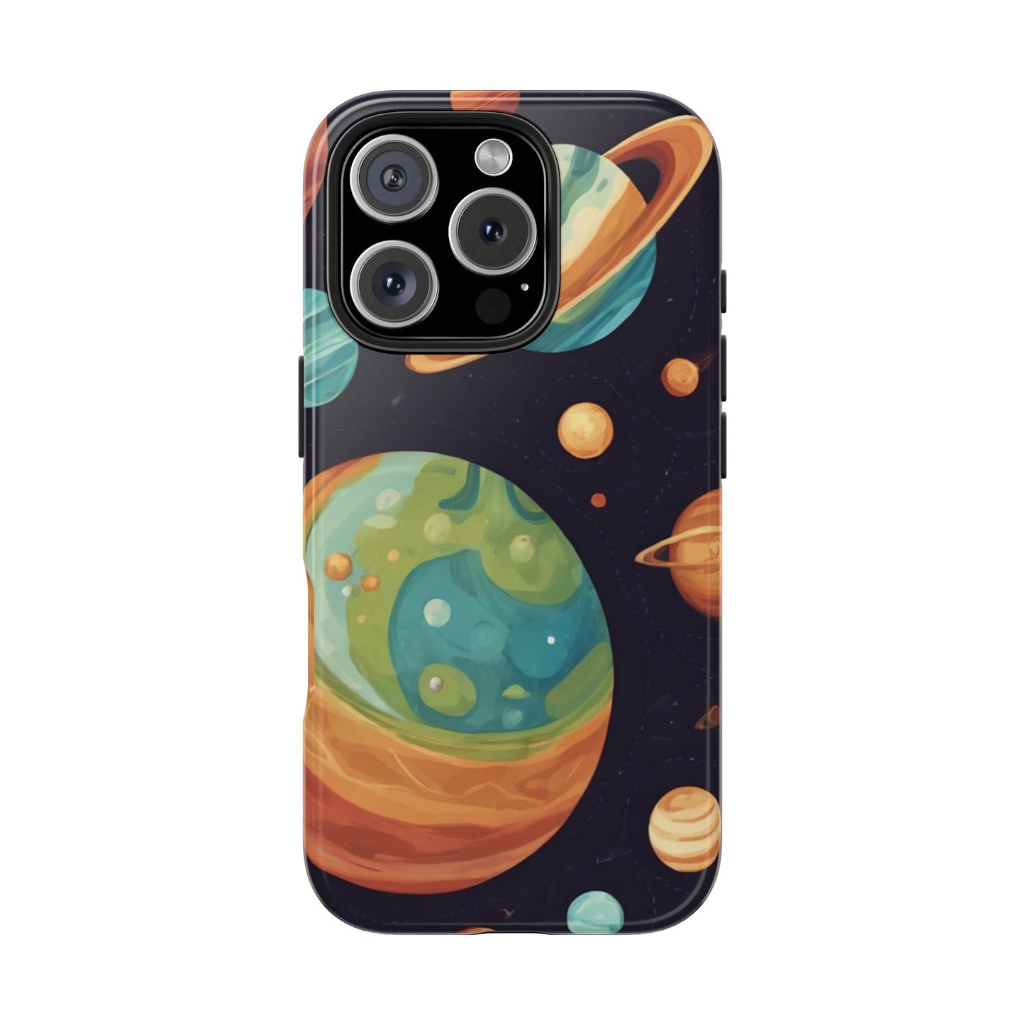 Cosmic Planet Phone Case - Durable Tough Protector for Space Lovers - for iPhone