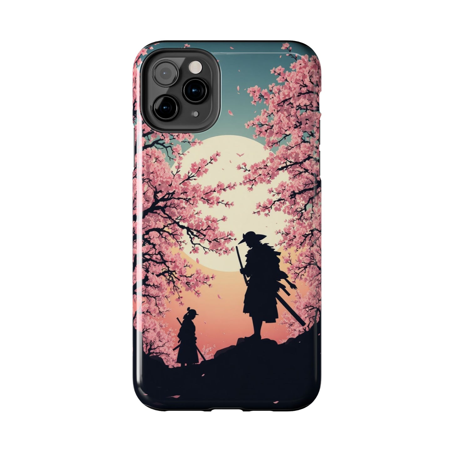 Cherry Blossom Samurai Tough Phone Case