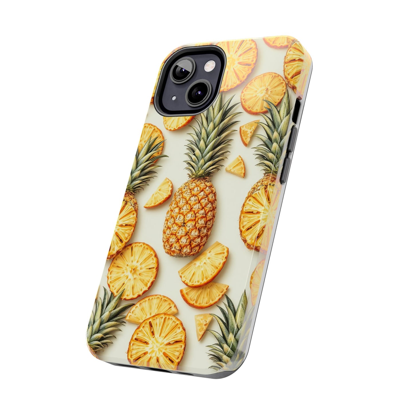 Tropical Pineapple Phone Case - Tough Phone Protector for Summer Vibes