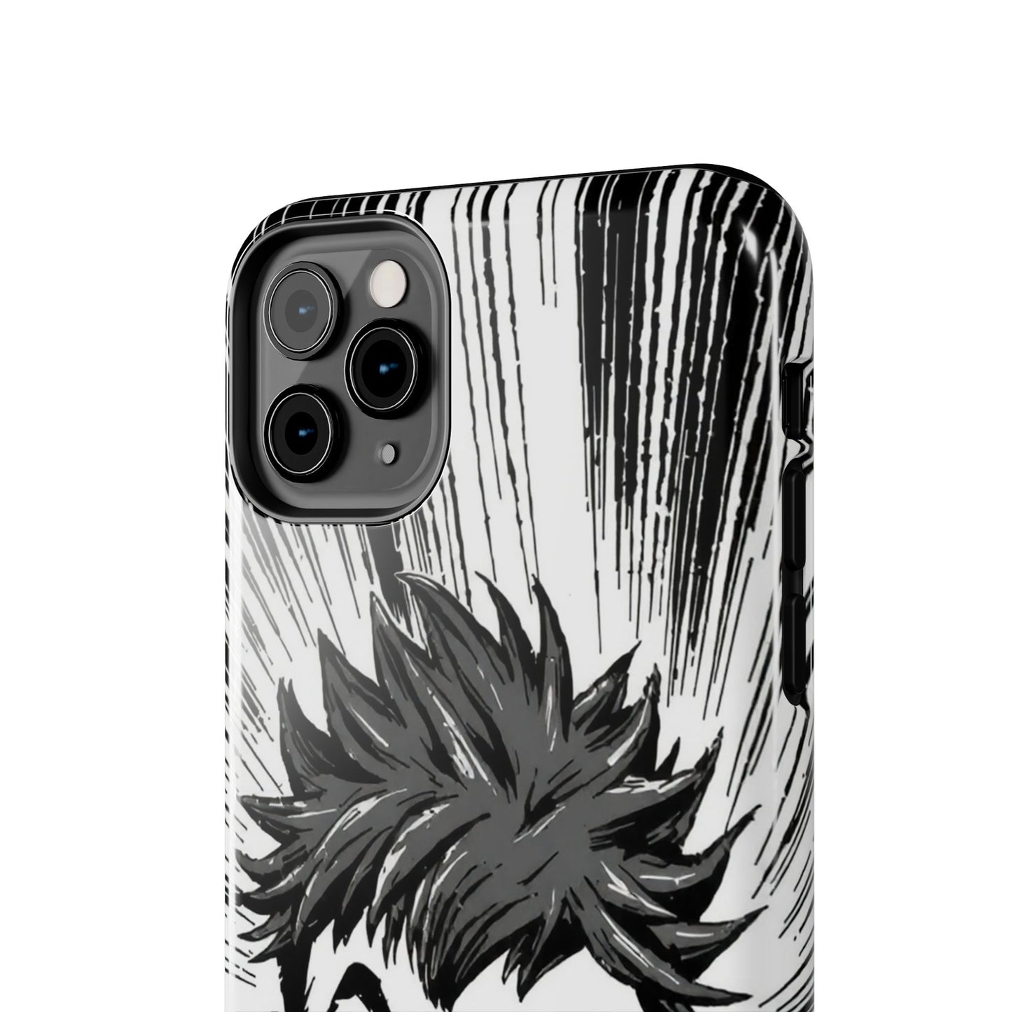 Intense Graphic Phone Case - Tough Design for Anime Fans