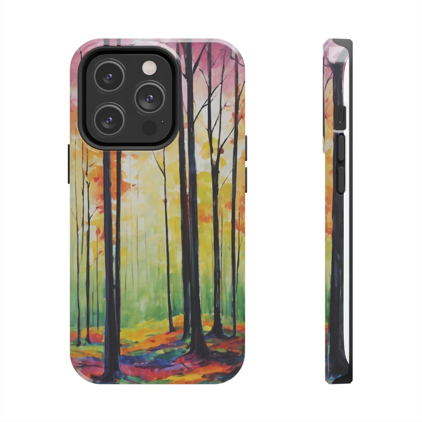Nature-Inspired Tough Phone Case for Outdoor&Artists Enthusiasts - for iPhone