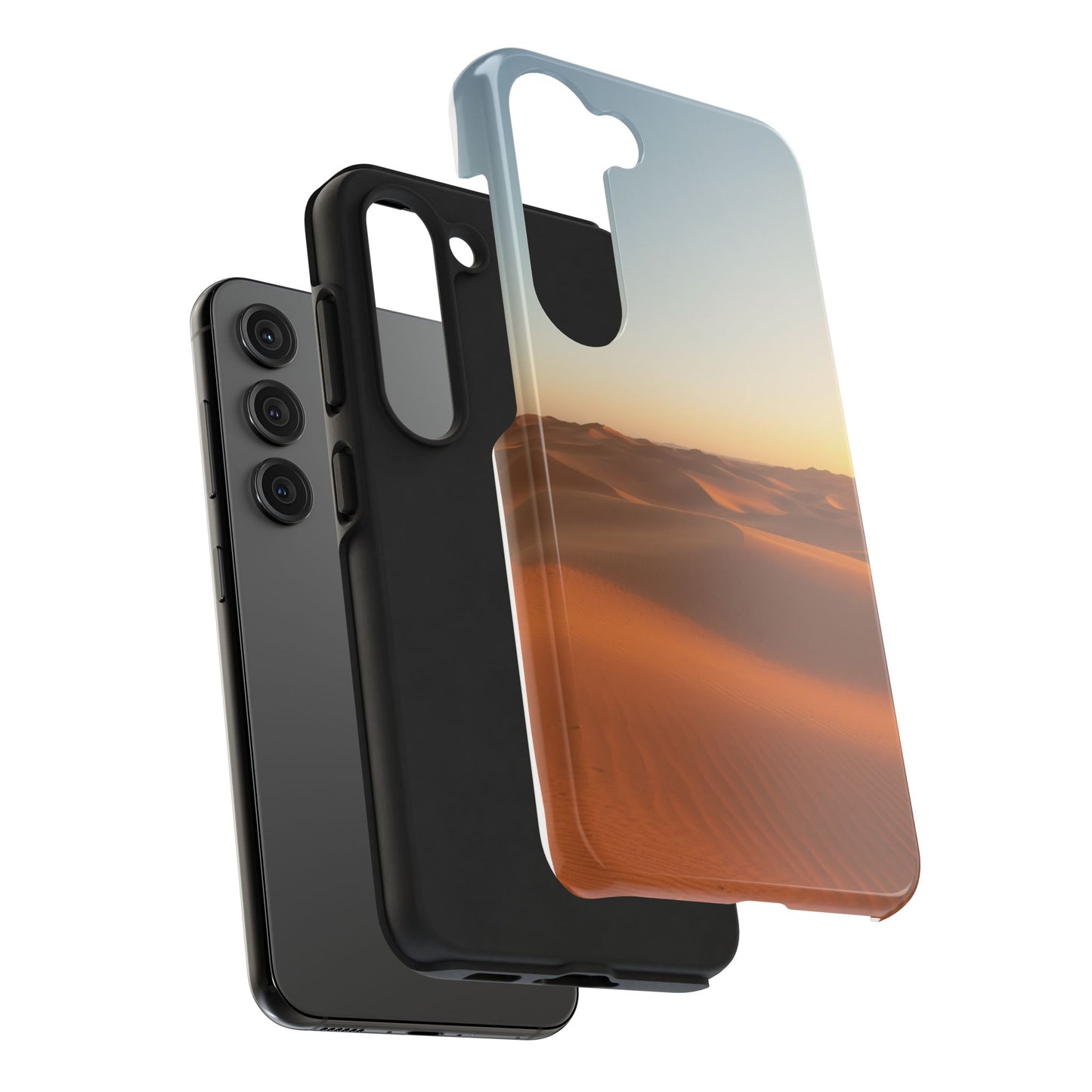 Desert Sunset Tough Phone Case - Durable Protection with Scenic Desert Design