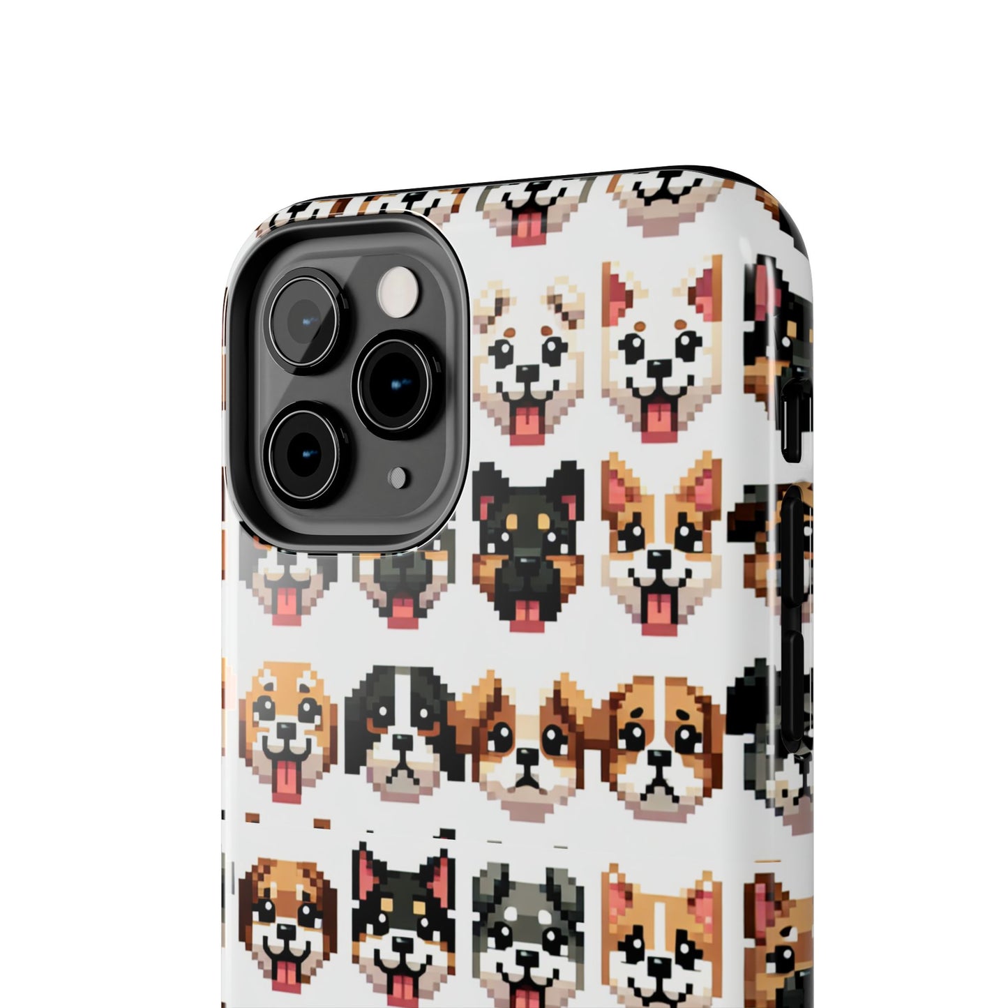 Pixelated Dog Breed Tough Phone Case - Cute, Durable Protection for Pet Lovers - for iPhone