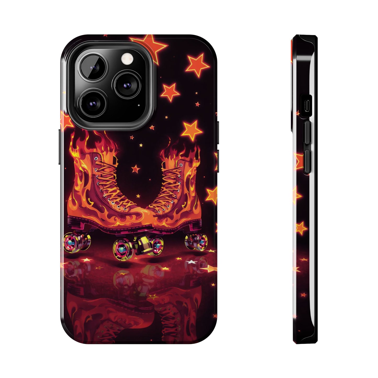 Retro Roller Skates Tough Phone Case - Stylish & Durable