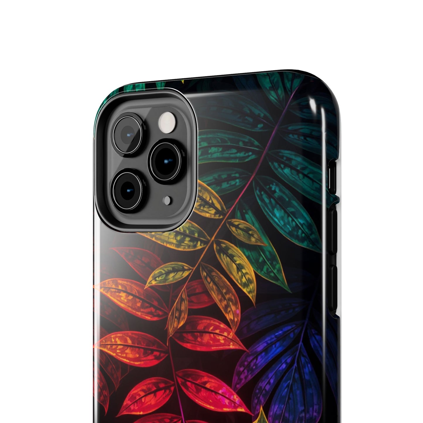 Vibrant Tropical Leaf Tough Phone Case