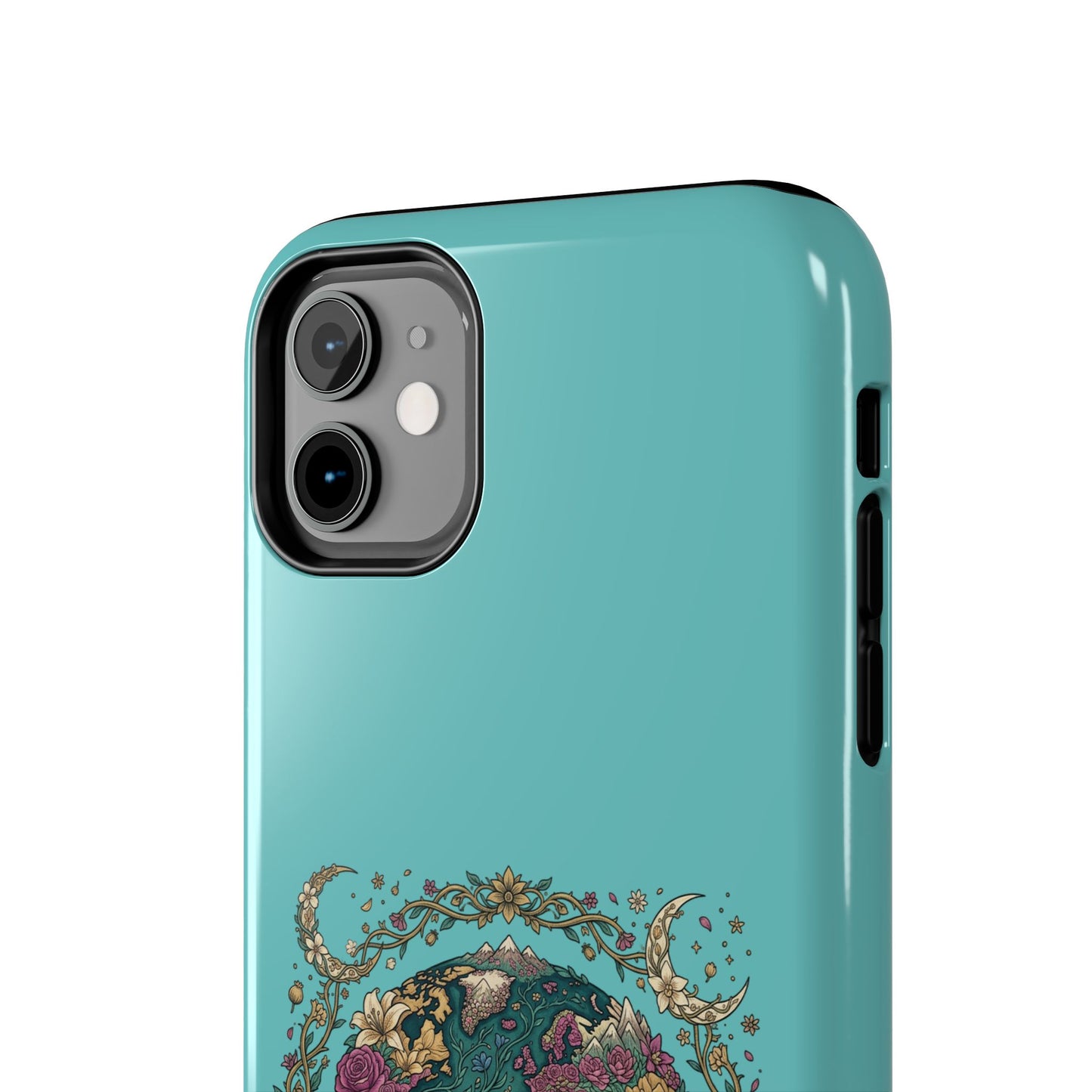 Mystical Floral Planet Phone Case — Tough Protective Phone Case