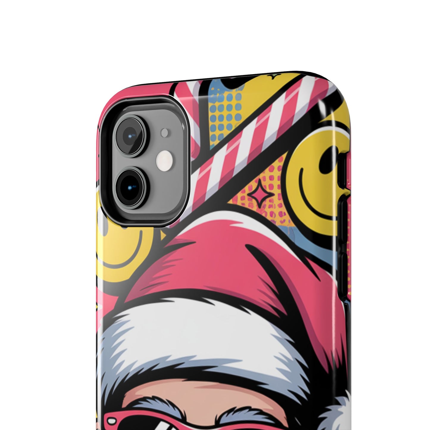 Pop Art Santa Sunglasses Tough Phone Case for Holiday Vibes