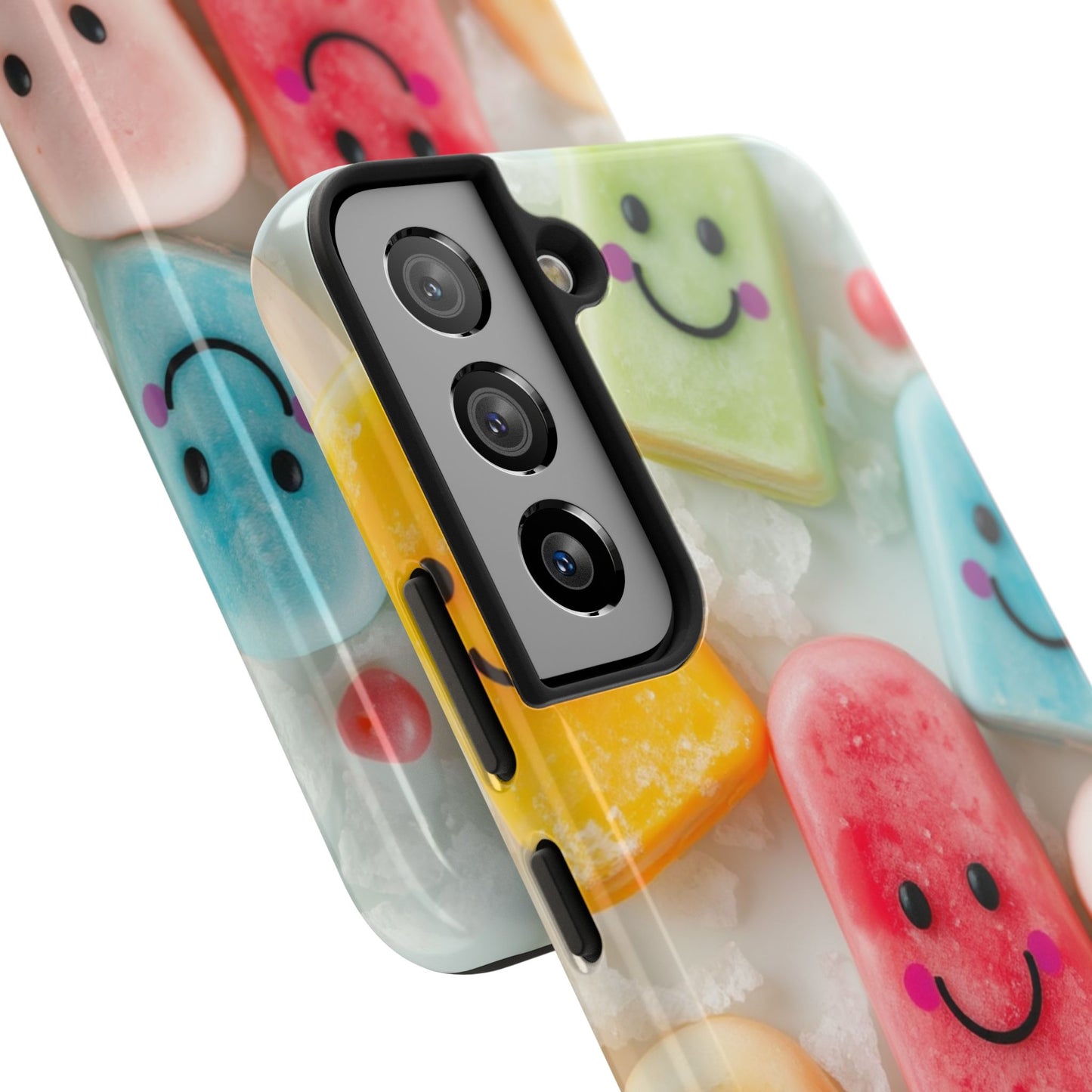 Cute Smile Popsicle Tough Phone Case - Fun Protection for Your Device