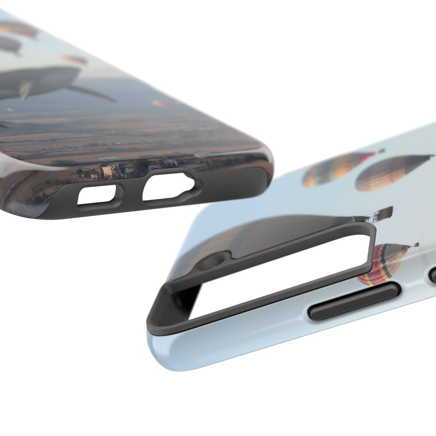 Whale Hot Air Balloon Tough Phone Case - Adventure & Nature Lovers