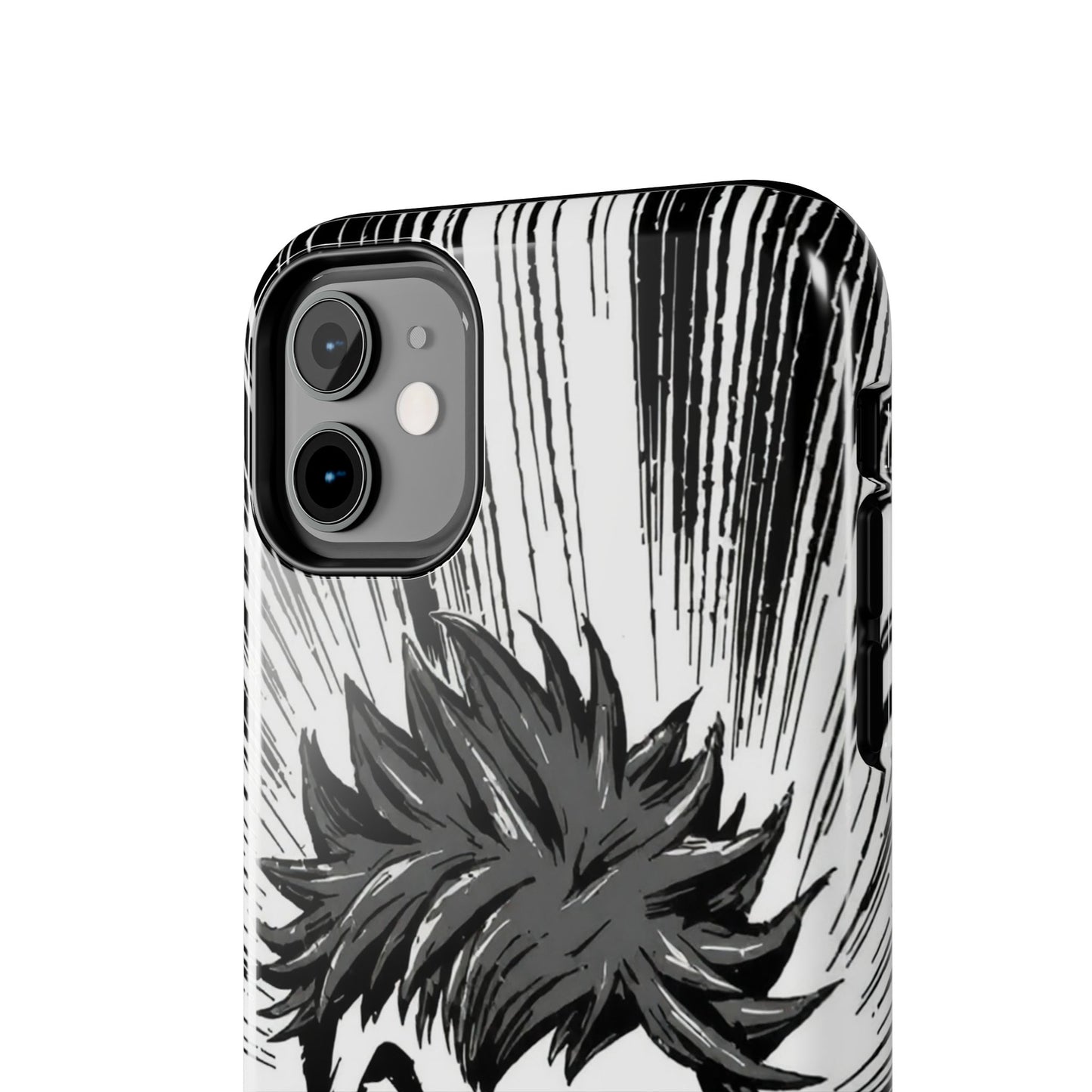 Intense Graphic Phone Case - Tough Design for Anime Fans