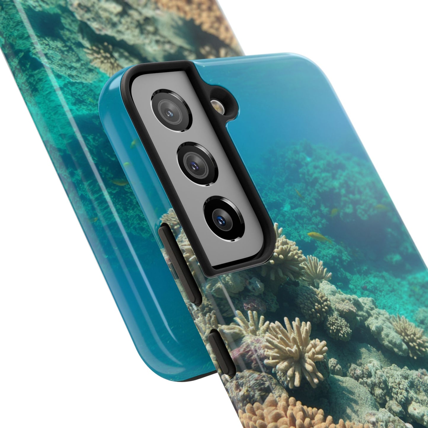Coral Reef Tough Phone Case - Ocean Vibes Protection for Adventure Lovers