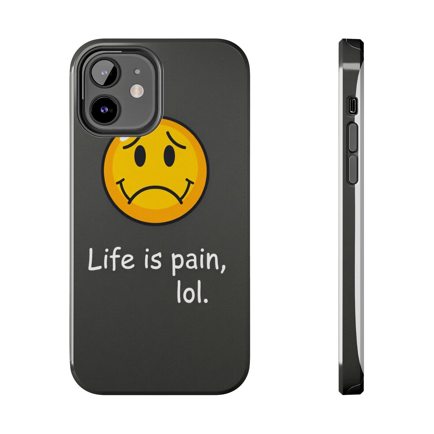 Life is Pain Tough Phone Case - Trendy Design for Smartphone Protection