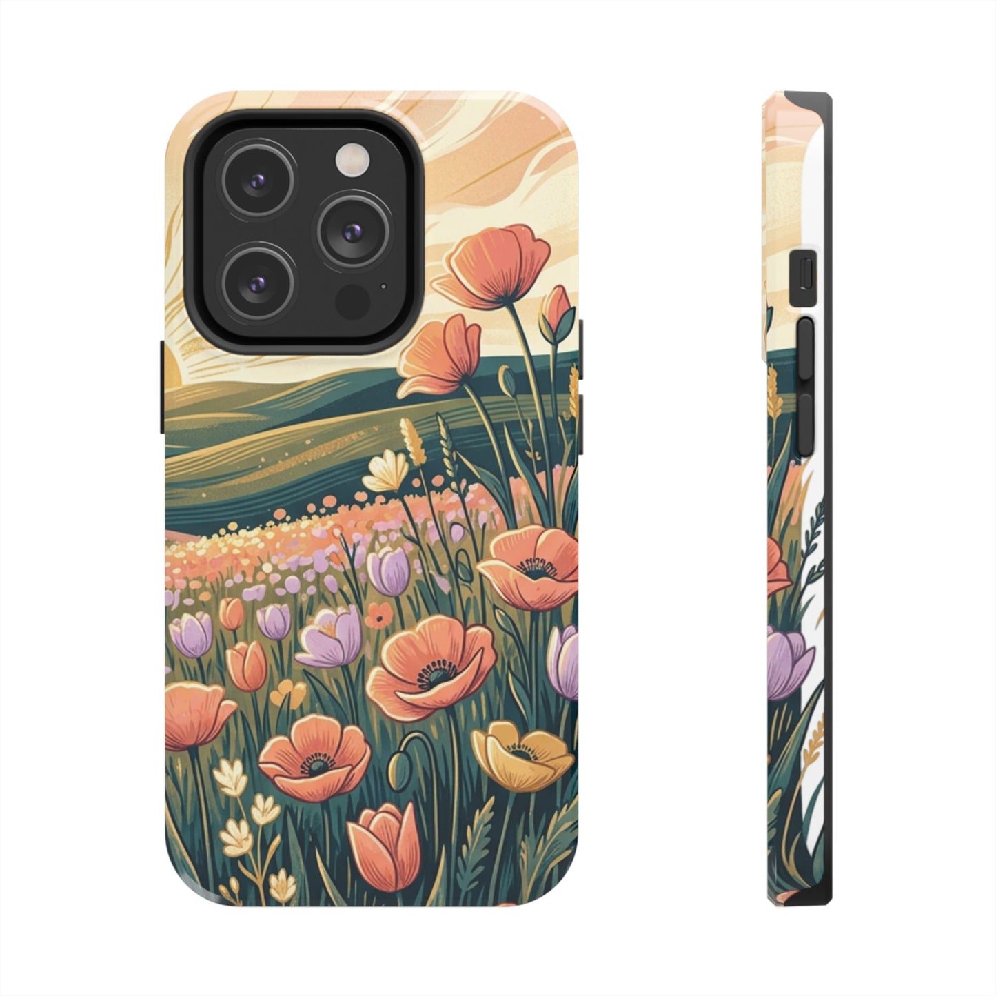 Floral Sunrise iPhone Case — Land of Flowers Design