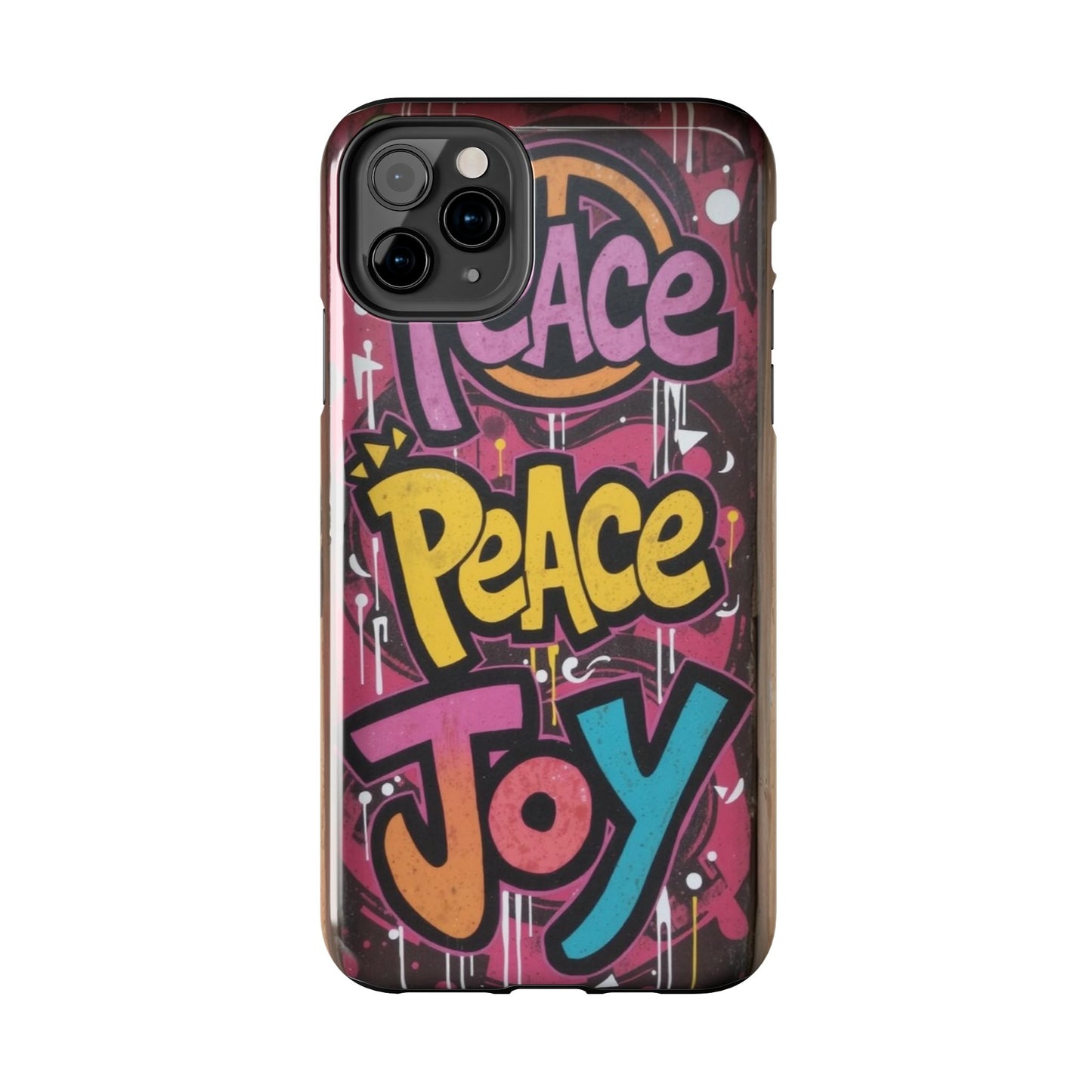 Colorful Peace Joy Tough Phone Case