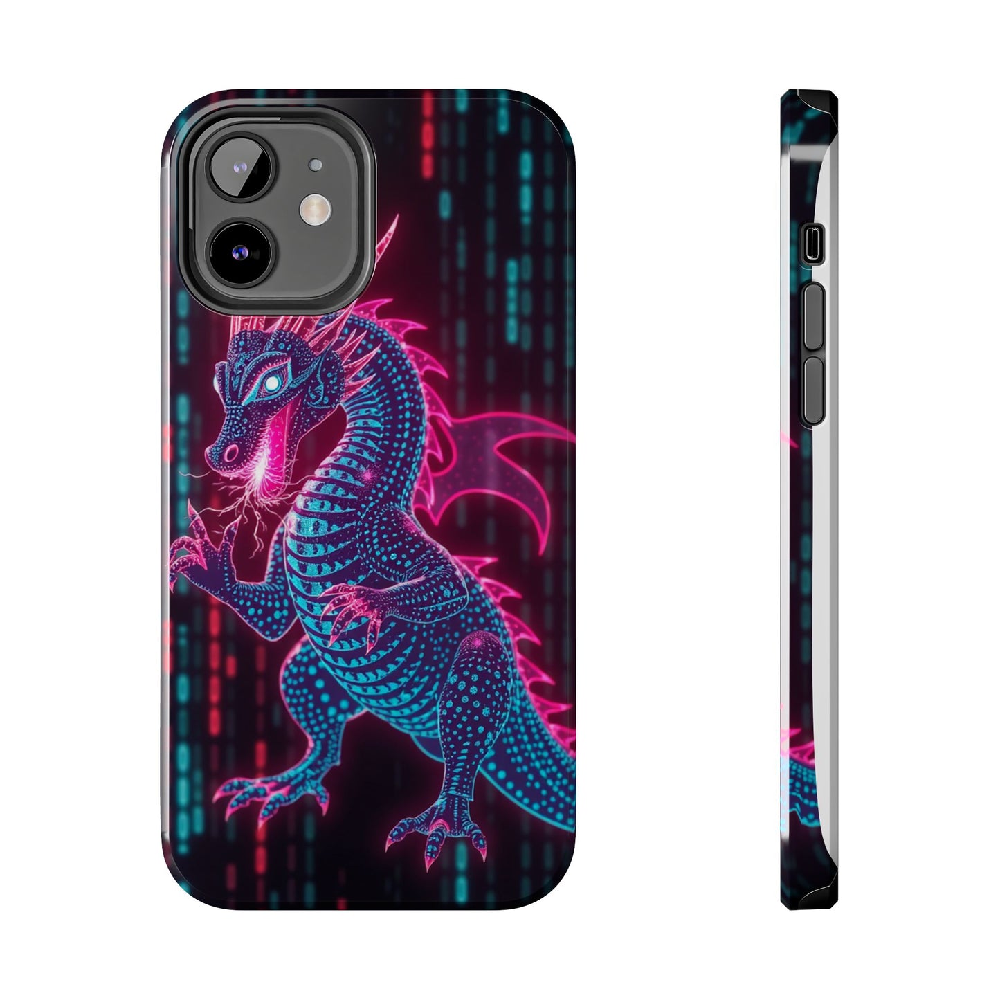 Electrifying Dragon Phone Case - Tough, Stylish Protection for Fantasy Lovers