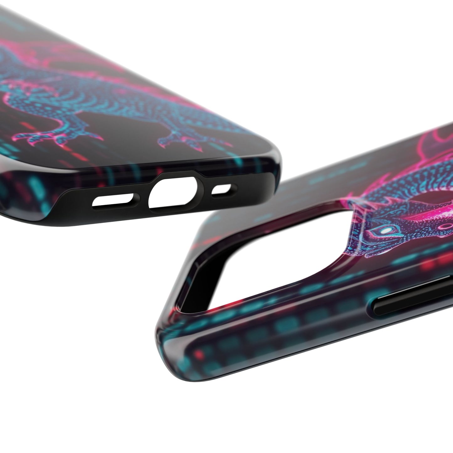 Electrifying Dragon Phone Case - Tough, Stylish Protection for Fantasy Lovers