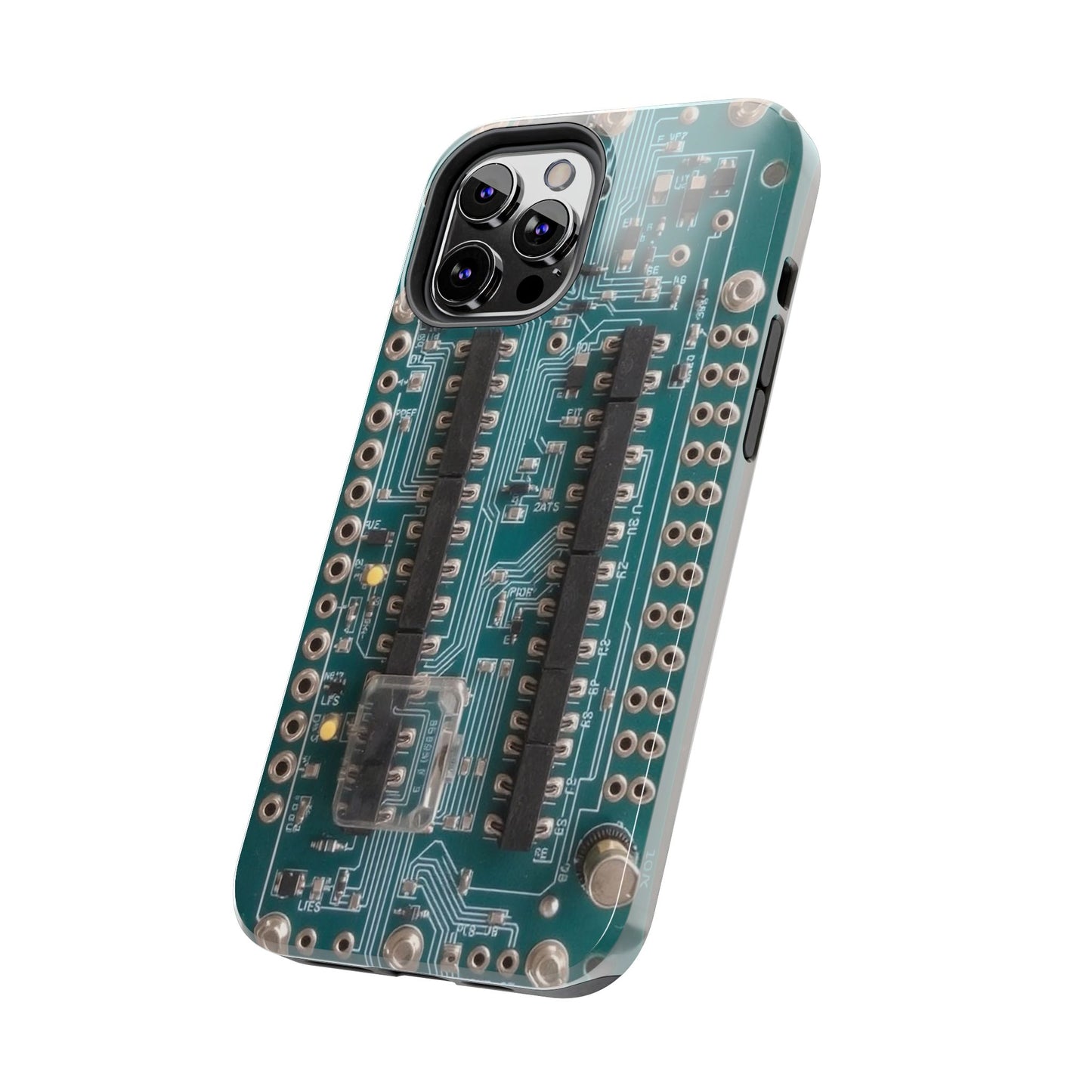 Old Circuits Design Tough Phone Case - for iPhone