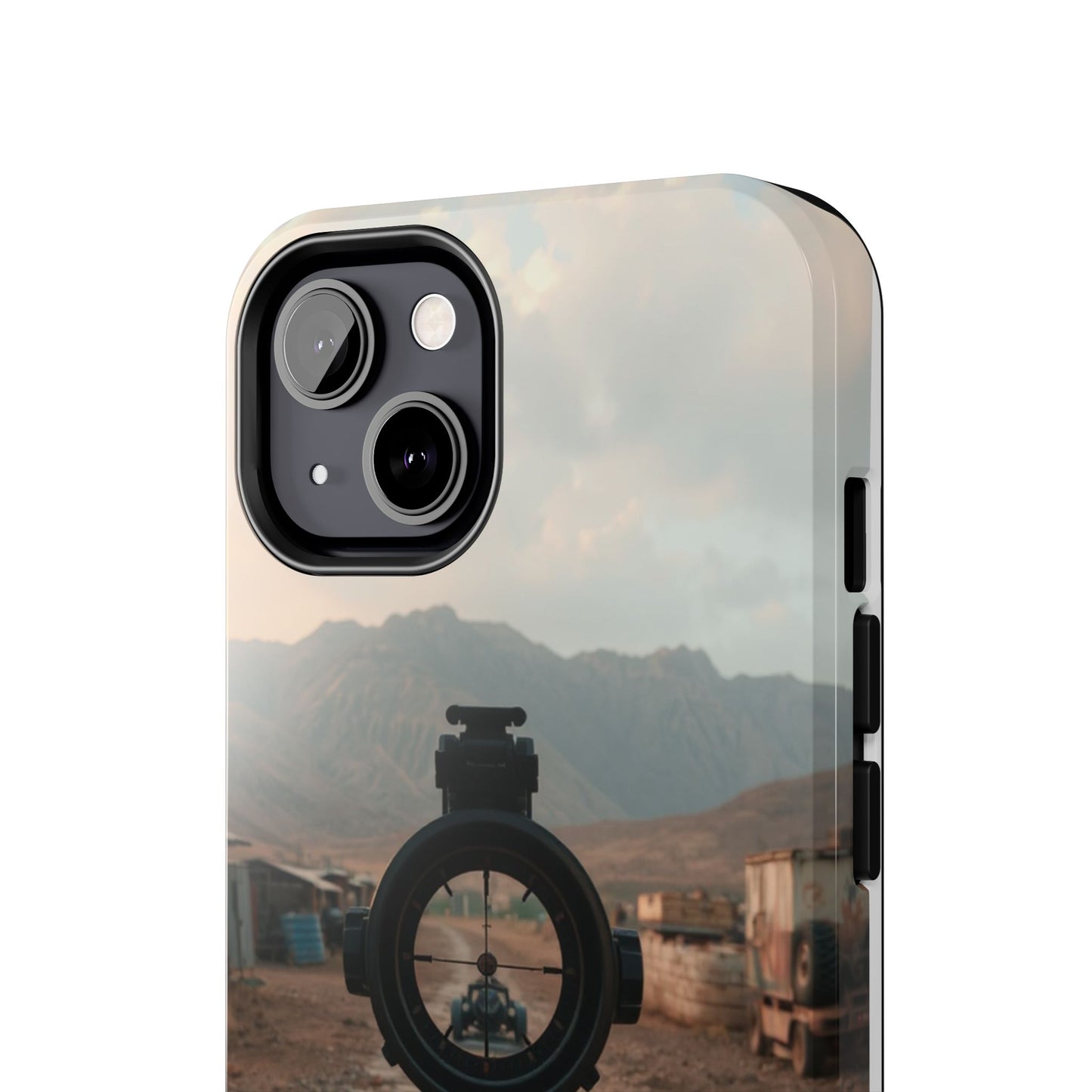 Tough Phone Case - Military Inspired Design with Sniper Scope