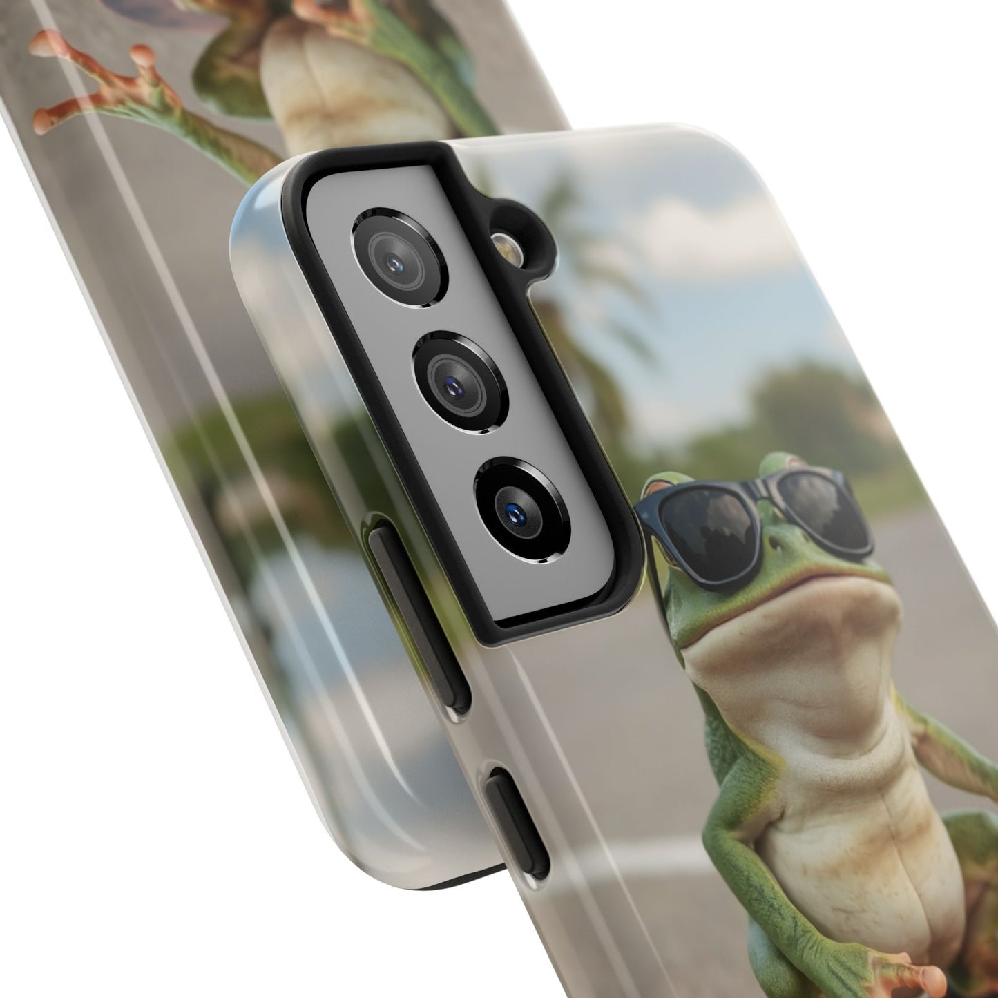 Cool Frog Skateboard Phone Case - Tough and Stylish Protection