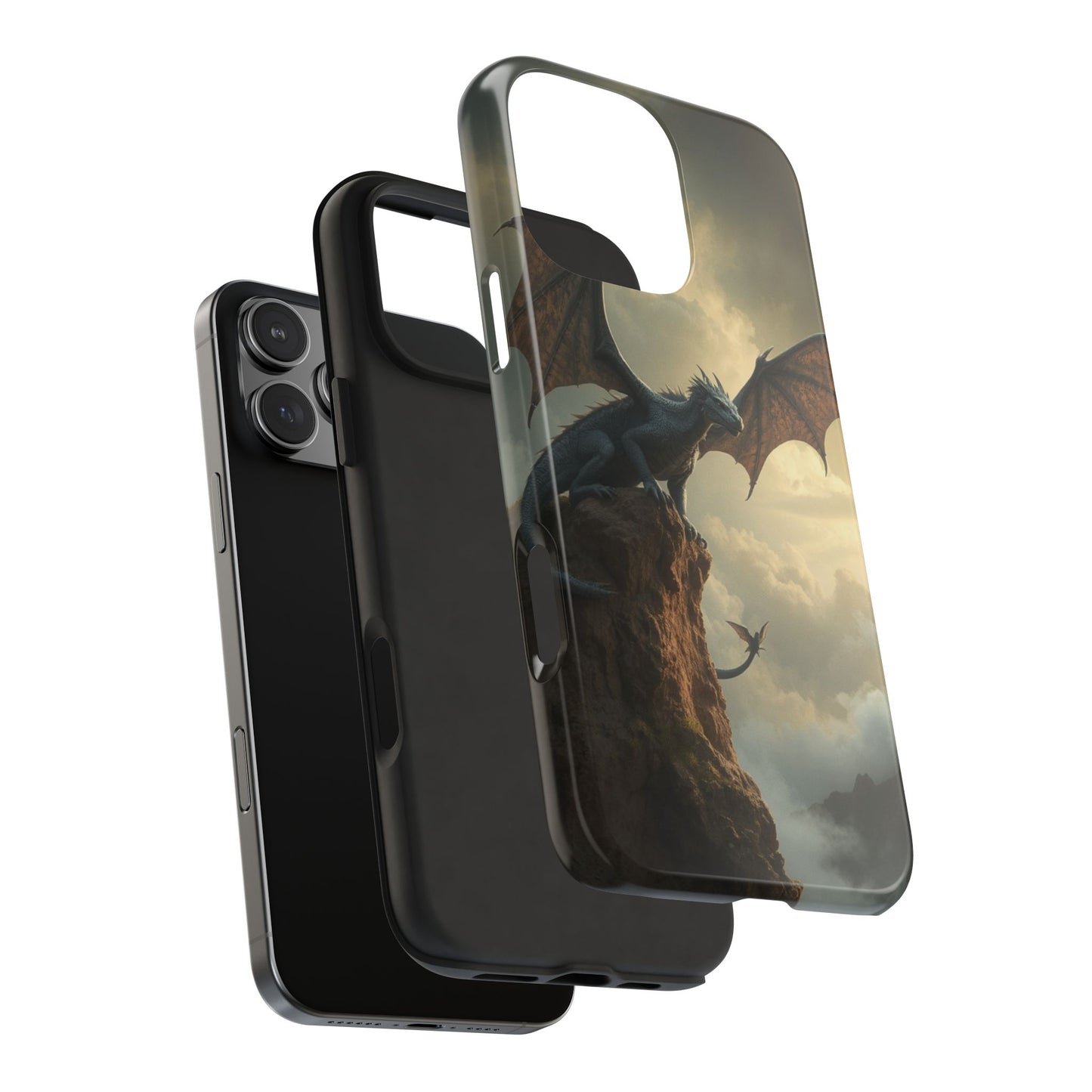 Dragon Fantasy Tough Phone Case - Durable Protection for Adventurers