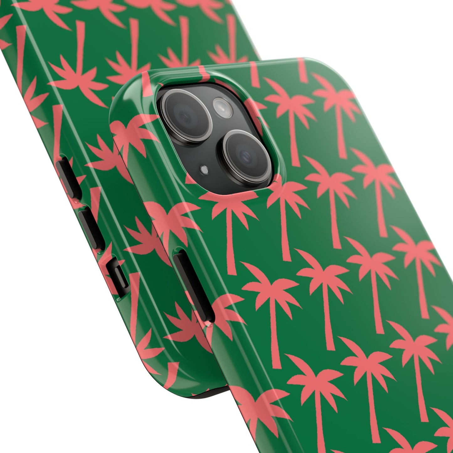 Tropical Palm Pattern for Beach Lovers - Tough Phone Case - for iPhone