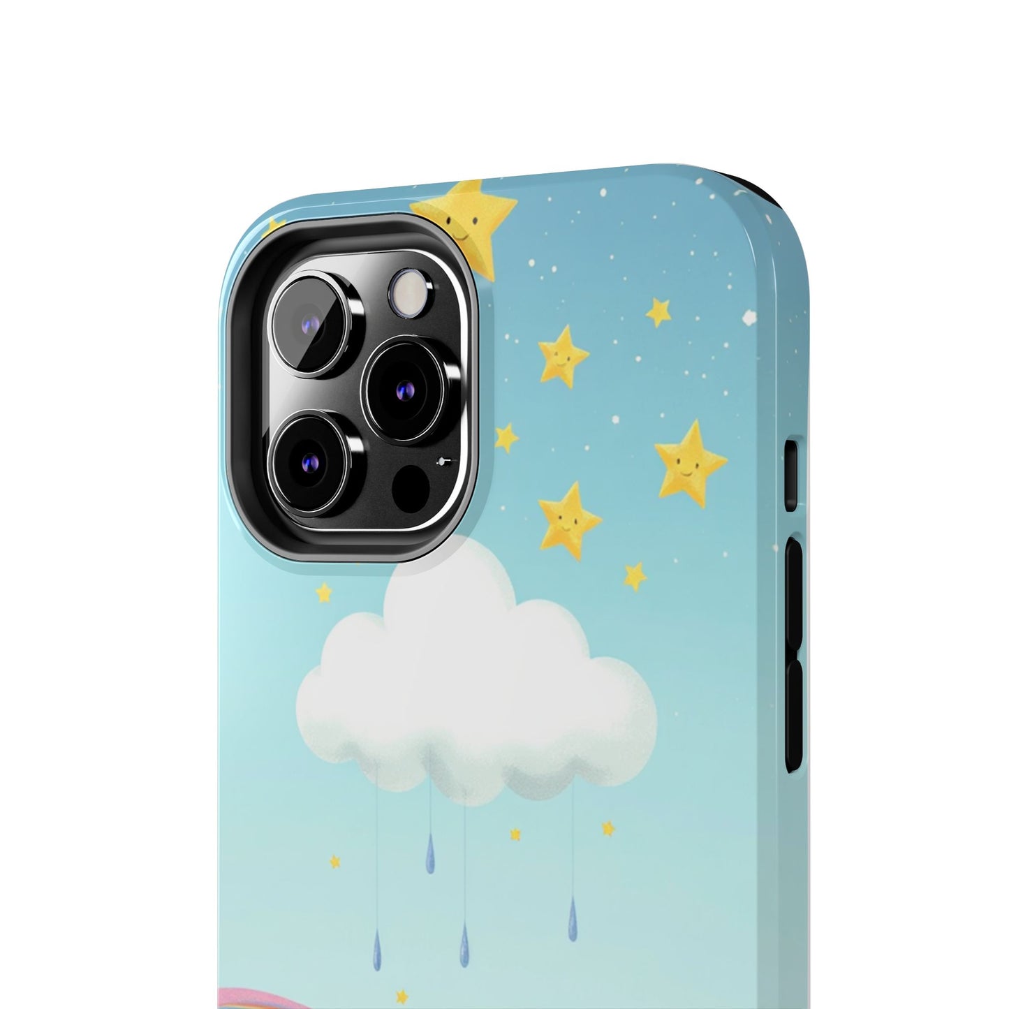 Colorful Rainbow Phone Case - Durable Tough Design for Adventurers