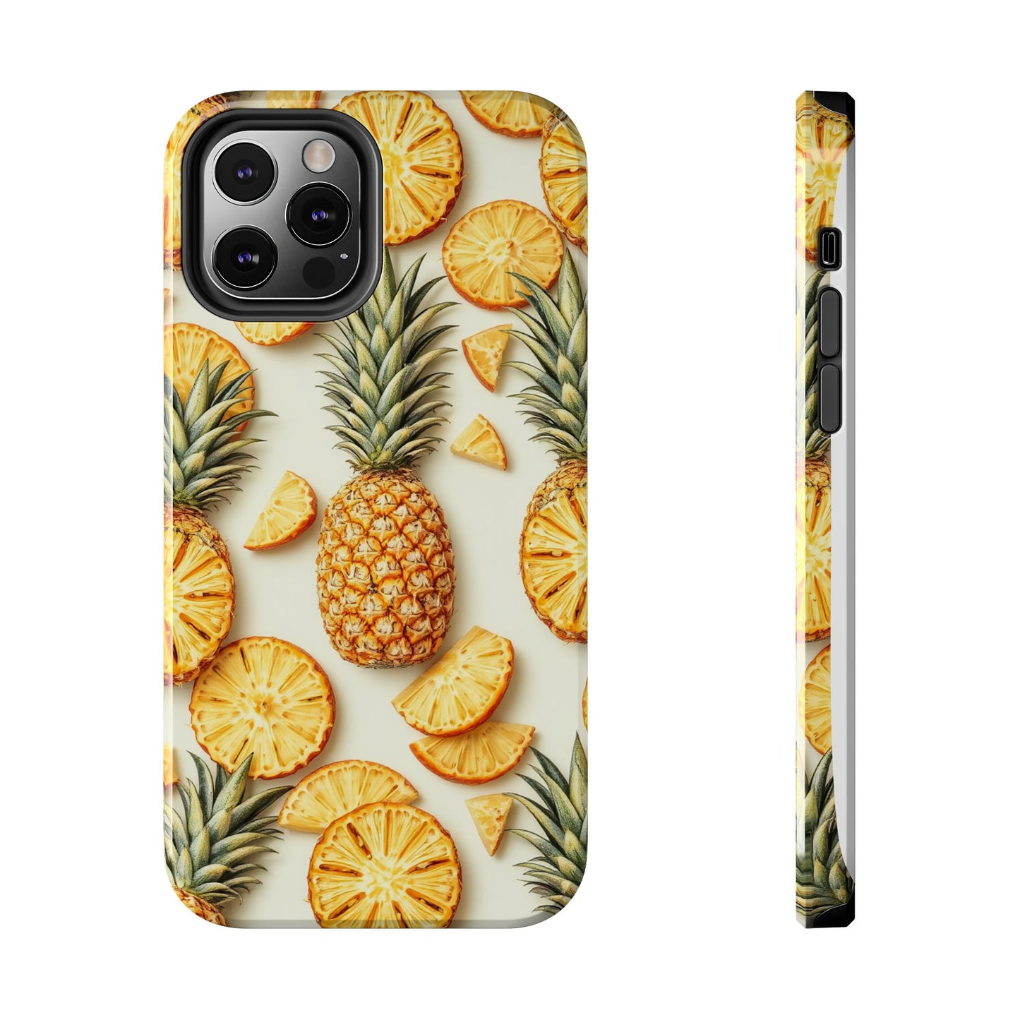 Tropical Pineapple Phone Case - Tough Phone Protector for Summer Vibes
