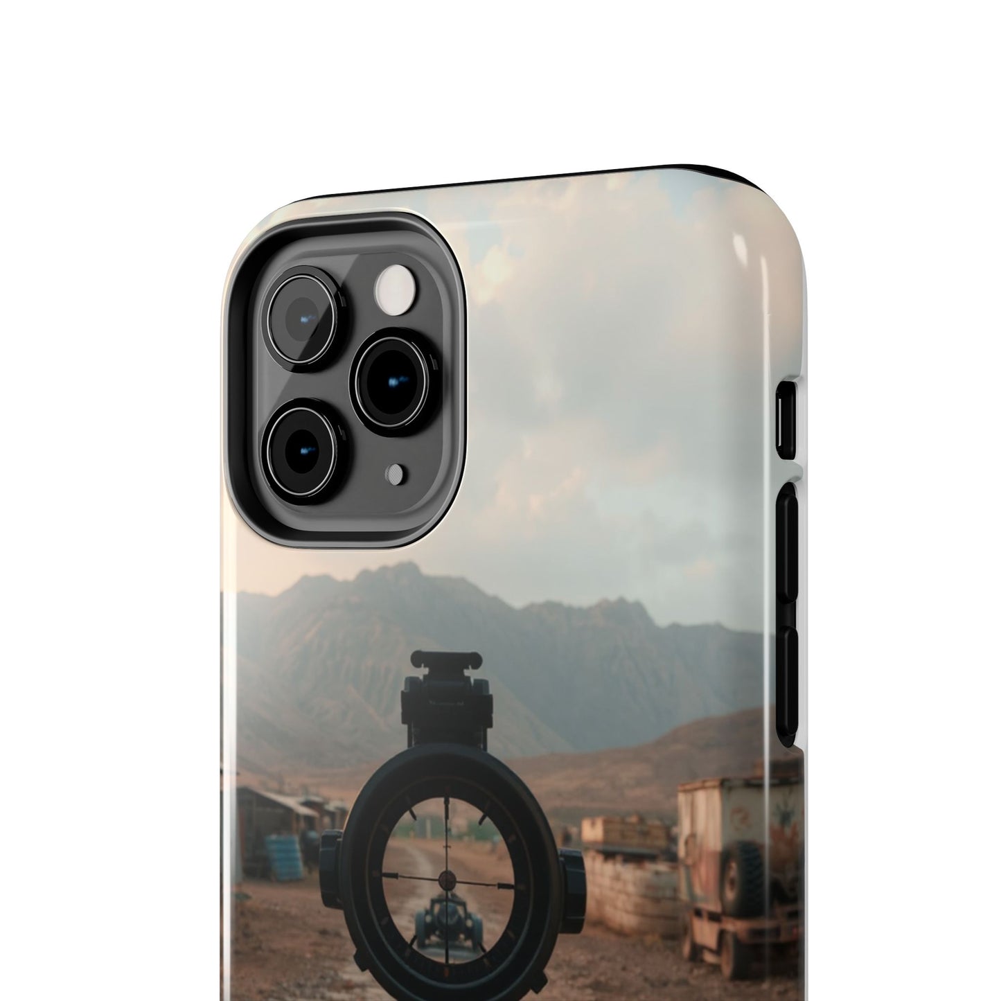 Tough Phone Case - Military Inspired Design with Sniper Scope