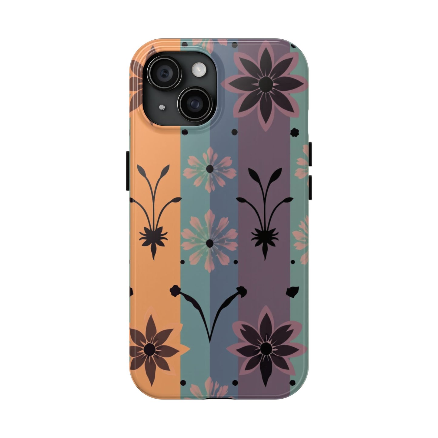 Boho Floral Tough Phone Cases - Durable & Stylish Protection - for iPhone
