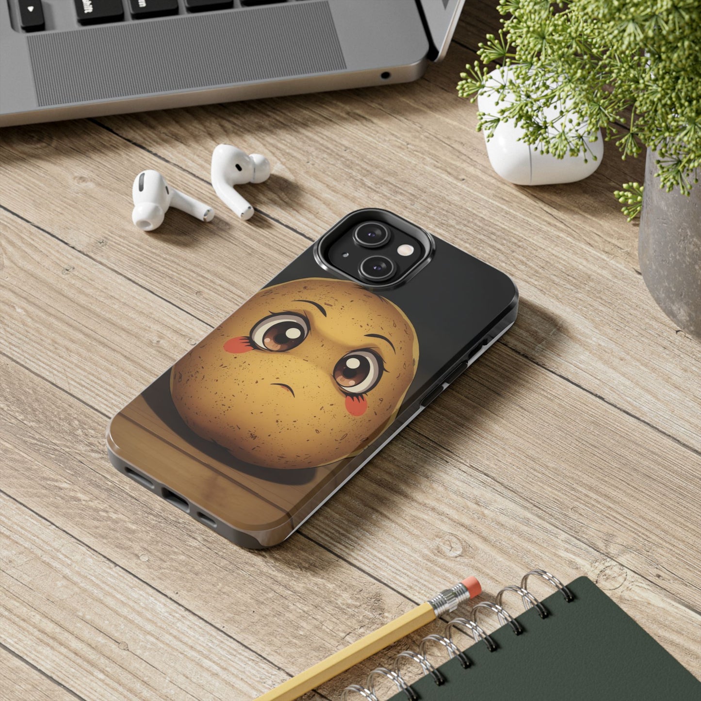 Cute Potato Phone Case with Adorable Design - Tough & Stylish Protection