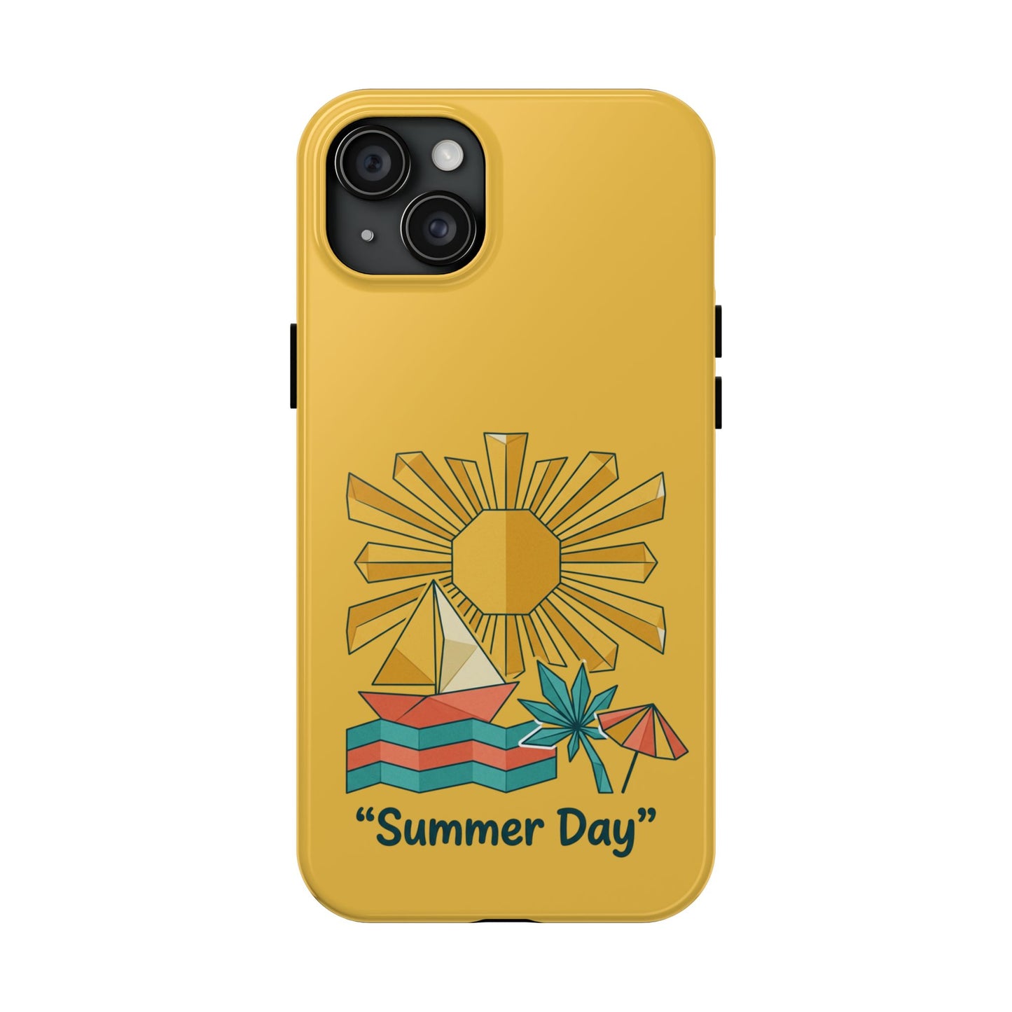 Summer Day Origami iPhone Case — Tough Protective Cover