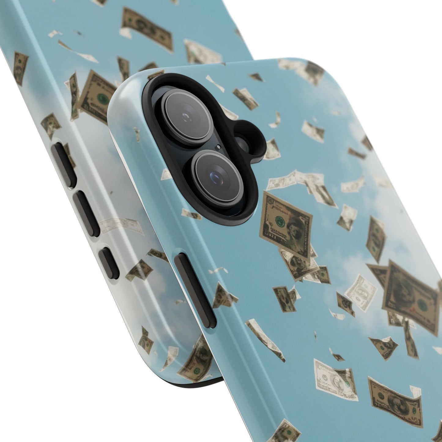 Cinematic Money Rain Phone Case | Tough & Stylish Accessory for Trendsetters, Gift for Birthdays, Graduations, and Celebrations