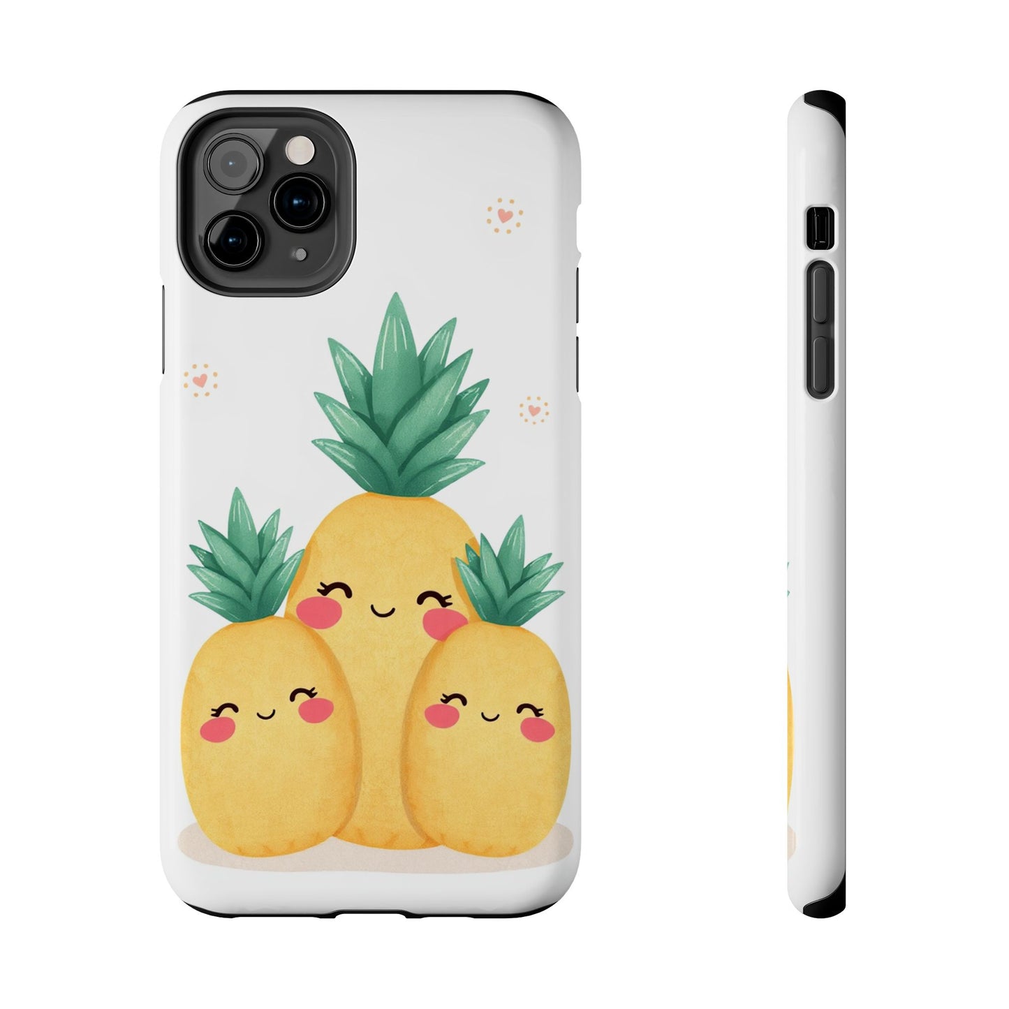 Cute Pineapple Tough Phone Cases | Fun Gift for Pineapple Lovers | Summer Vibes | Durable Phone Protection | Quirky Phone Accessory