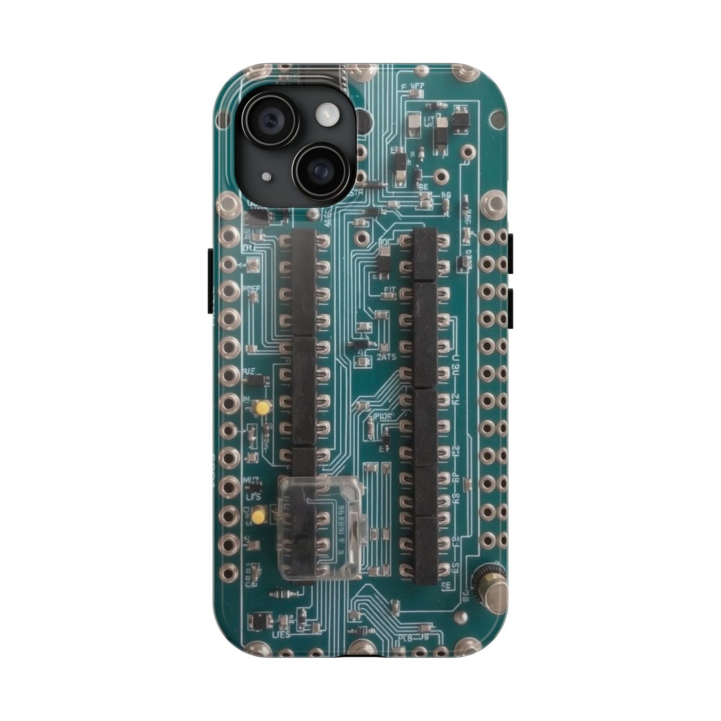 Old Circuits Design Tough Phone Case - for iPhone