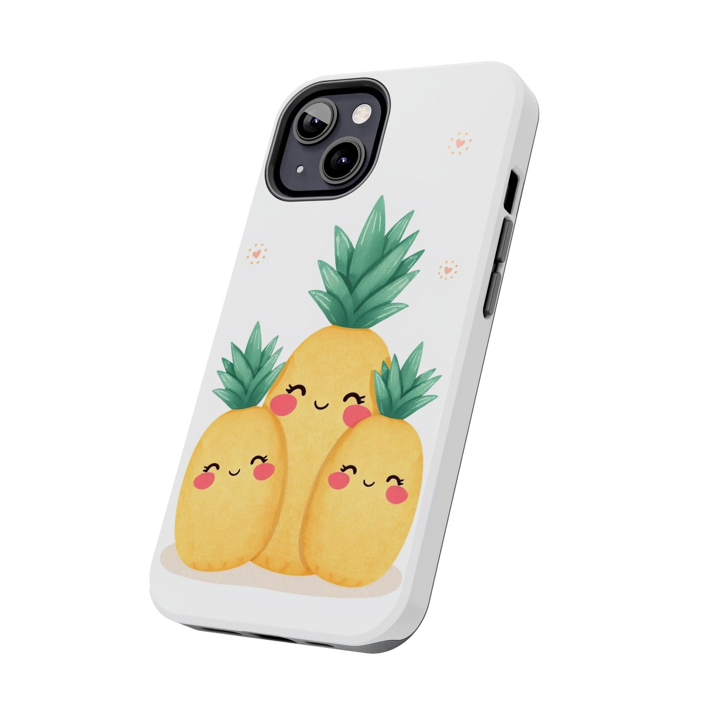 Cute Pineapple Tough Phone Cases | Fun Gift for Pineapple Lovers | Summer Vibes | Durable Phone Protection | Quirky Phone Accessory