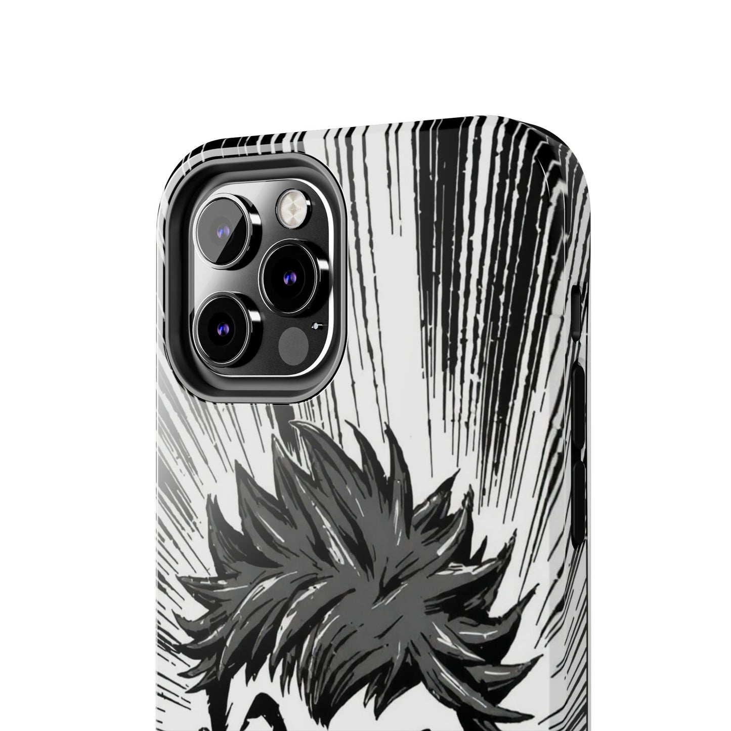 Intense Graphic Phone Case - Tough Design for Anime Fans