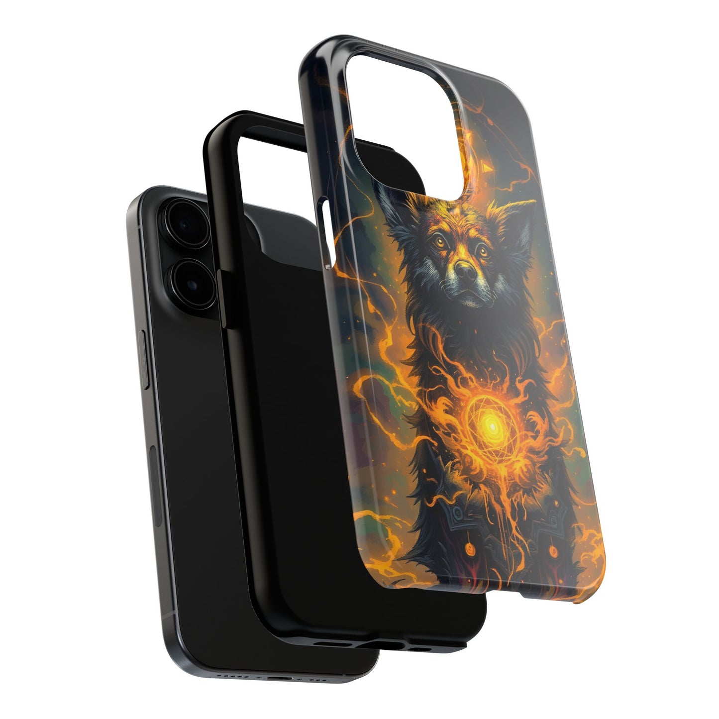 Mystical Dog of Light - Tough Phone Case - Durable Protection with Inspired Artwork - for iPhone