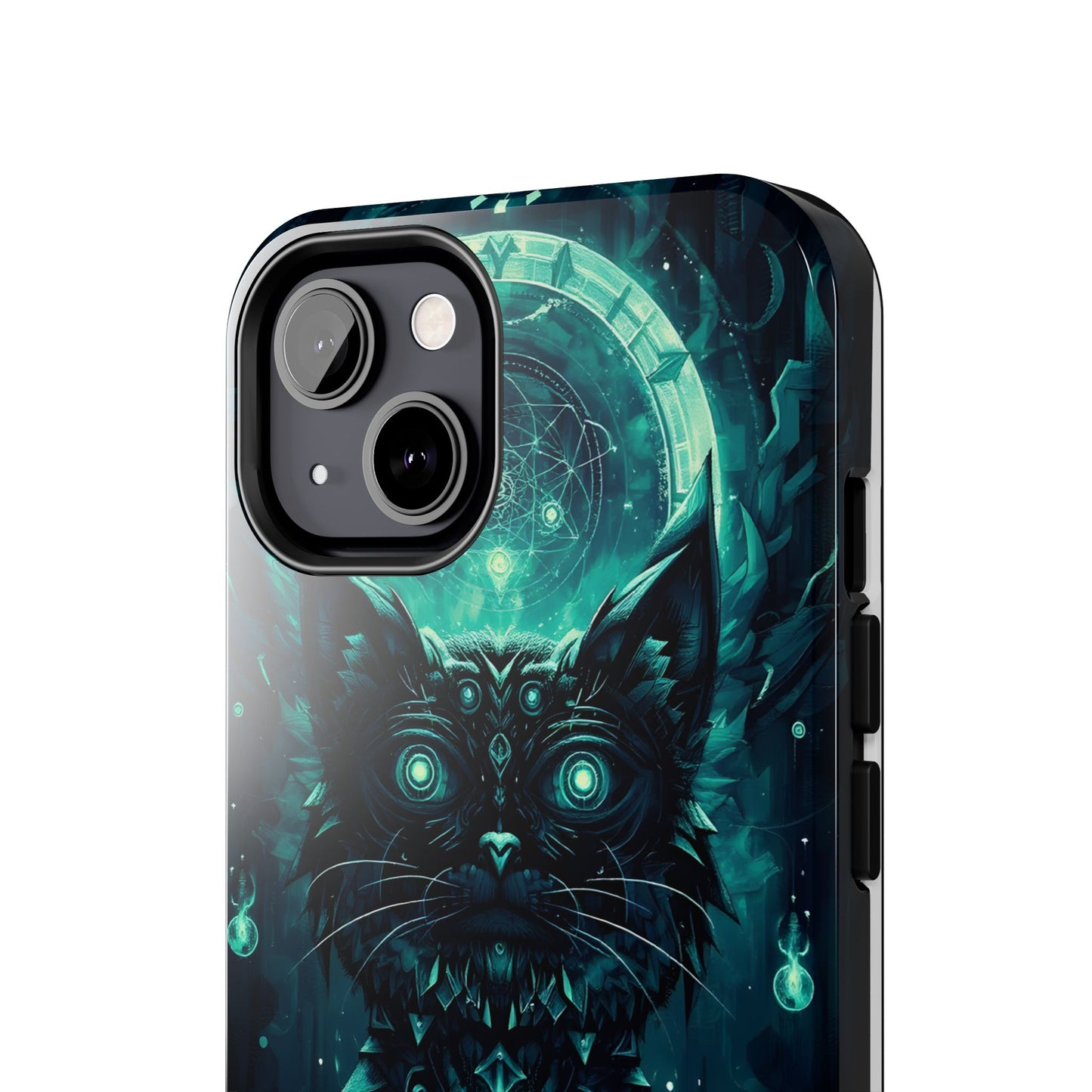 Mystical Dark Cat Phone Case - Tough Protective Cover for Cat Lovers - for iPhone
